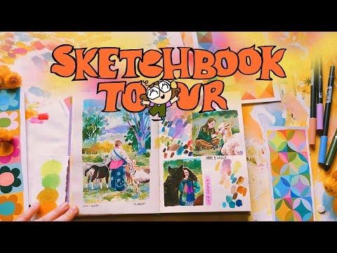 Sketchbook Tour ✷ A Love Letter Written In Leaves