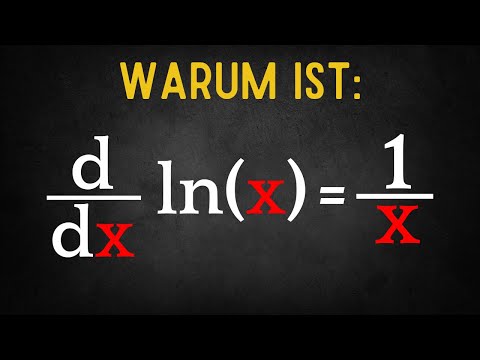 Wie kommt man auf die Ableitung des Logarithmus? 🤔📝
