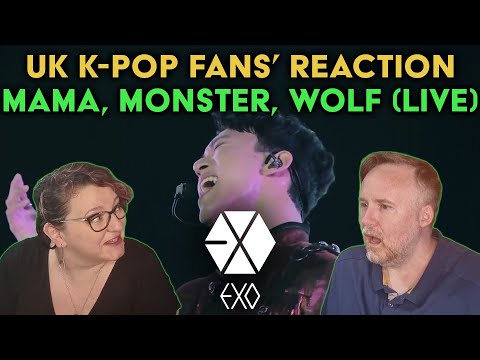 EXO - Mama, Monster, Wolf Live - UK K-Pop Fans Reaction
