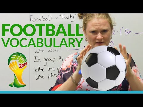 Learn English: FOOTBALL Vocabulary