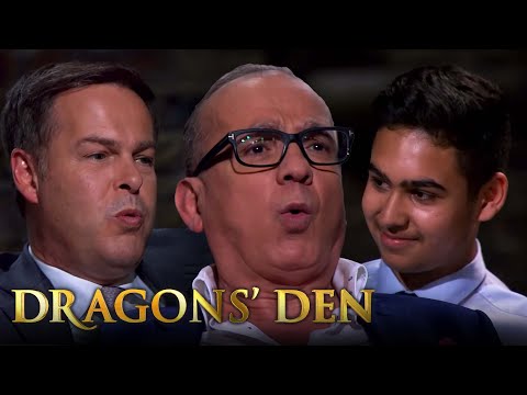 The Youngest Entrepreneur to Get Backing on Dragons' Den | Dragons' Den