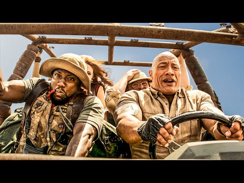 Jumanji’s Wildest Action Moments – The Rock in Full Jungle Mode | Compilation ⚡ 4K