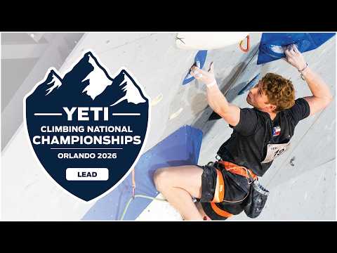 Live Stream of the 2026 YETI Climbing National Championships - Lead Semi-Finals | USA Climbing