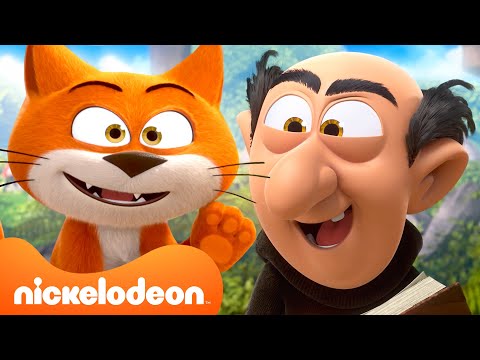 Gargamel Being A 'Cat Dad' for 30 Minutes Straight 🐱 | The Smurfs | @Nicktoons