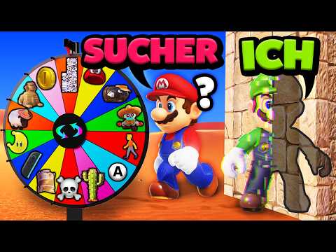 Ich MUSS in ein GLITCH-VERSTECK in HIDE & SEEK! (Mario Odyssey Multiplayer)