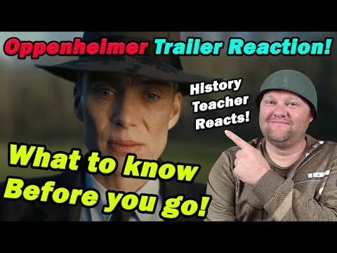 The Oppenheimer movie is going to be NUTS! | History Teacher Reacts