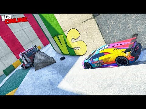 ОЧЕНЬ ЗЛЫЕ БОЛЬШИЕ VS МАЛЕНЬКИЕ! ТУТ СГОРЕЛИ ВСЕ!? (ГОНКИ ГТА 5 ОНЛАЙН)