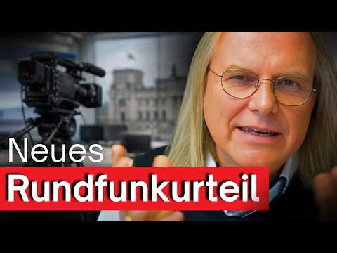 Poisoned rulings on the broadcasting fee (Interview with lawyer Gebauer)