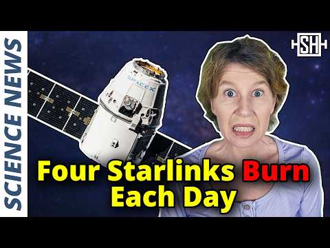 Four Starlink Satellites Fell From The Sky Each Day, Creating New Worries