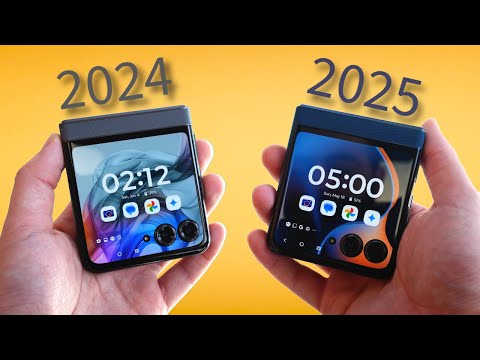 2024 Moto Razr VS 2025 Moto Razr: A minor but impactful change!