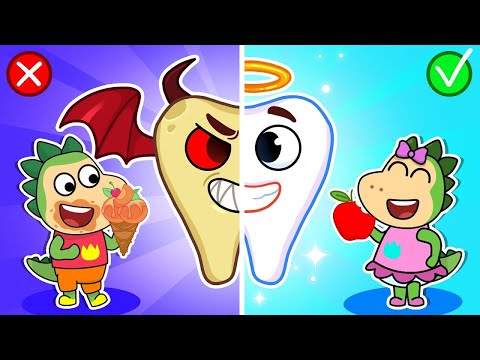 🦷 Spike’s Hurting Tooth! 😱 Healthy Habits and other Stories for Kids by Fire Spike!