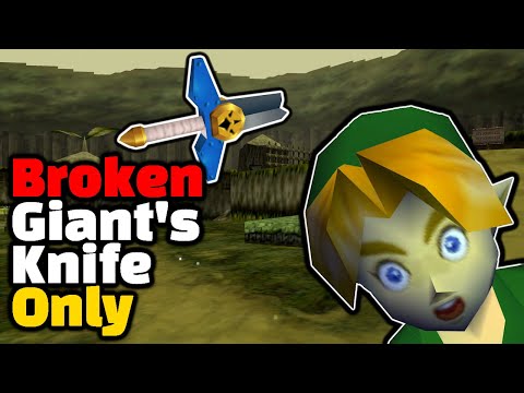 I used Zelda's WORST weapon to beat one of gaming's oldest challenges