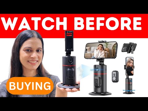 🤩WeCool Ai Powered Auto Face Tracking Tripod,360° Rotation Mobile Holder ❤️🤯  WATCH BEFORE BUYING 😱