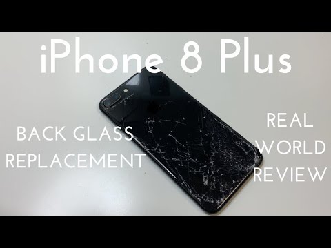 iPhone 8 Plus Back Glass Replacement (How to fix the back for $17)
