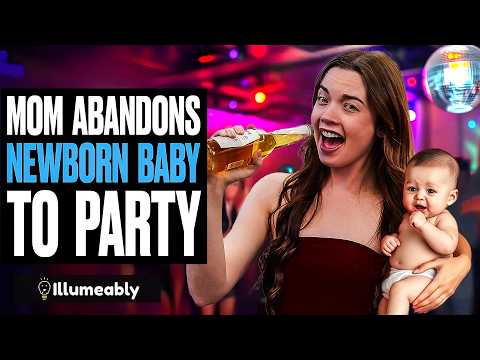 Mom ABANDONS Newborn Baby TO PARTY | Illumeably
