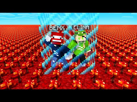 10 Tage in einer MINECRAFT HÖLLEN WELT! 😈 (Minecraft)