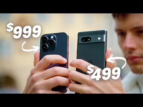 Pixel 7a vs iPhone 14 Pro: Nerdy CAMERA Test!
