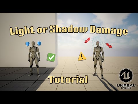 UE5 Light & Shadow Damage System Tutorial