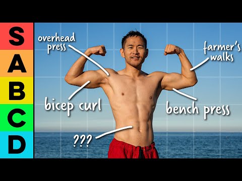 Ranking the Best Exercises for an Aesthetic Body