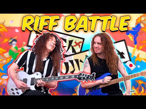 I Challenged MARTY FRIEDMAN To A RIFF Battle In Japan!