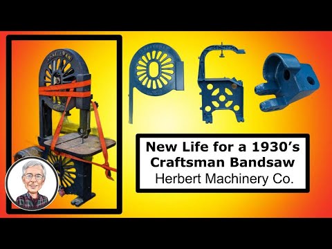 Restoring a 1930's Craftsman Bandsaw - Part 1