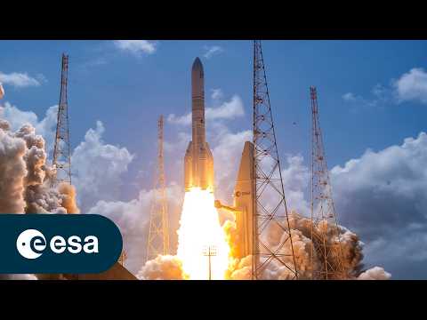 Launch of first Ariane 6 with four boosters