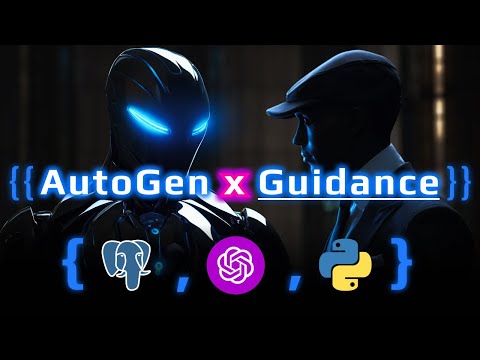 Using AUTOGEN & GUIDANCE to code LLM Control Flow & JSON Agents (No Prompt Engineering)