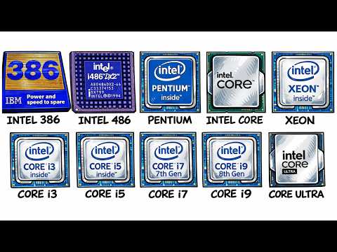 Every Intel Processors Explained in 18 Minutes