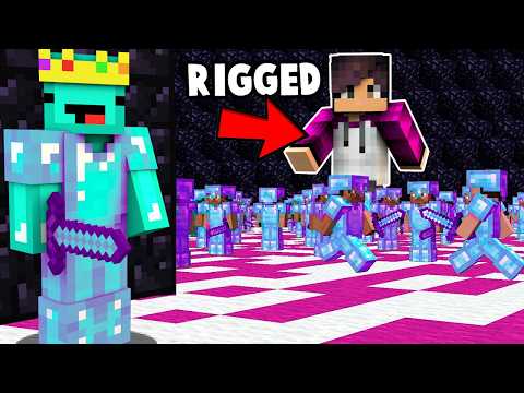 I Went UNDERCOVER and RIGGED My Managers Event…