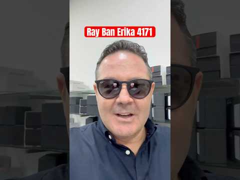Ray Ban Erika 4171 Polarizado lentes Acrílicas Cinza