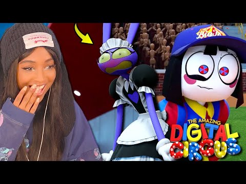 JAX IN A MAID OUTFIT!! | The Amazing Digital Circus [Episode 5 Reaction]