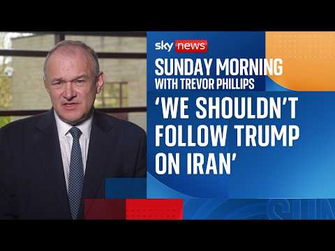 UK should not be at Trumps ‘beck and call’ says Ed Davey