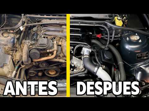 DE DESGUACE a COMO NUEVO: RENOVAMOS el MOTOR de mi BMW E46 TOURING de 500€ 🔧