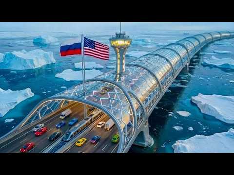 Inside the Impossible $8B Bering Strait Bridge 🇺🇸🇷🇺: USA-Russia Connection is Finally Being Built!