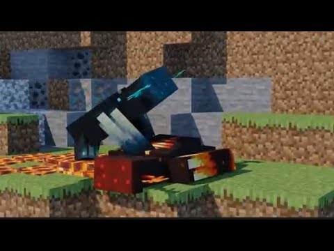 WARDEN VS  LAVA WARDEN -- Most epic fight in minecraft --MINECRAFT ANIMATION 