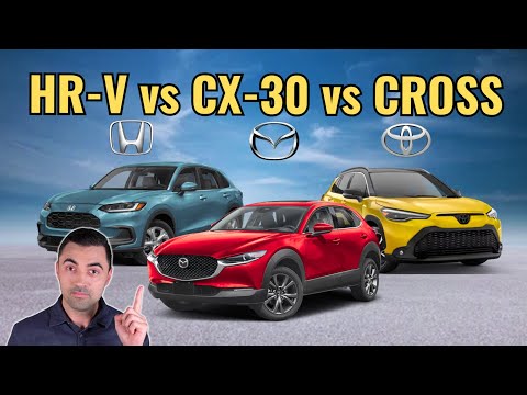 2026 Honda HR-V vs Toyota Corolla Cross vs Mazda CX-30 || Which Small SUV Is Best?