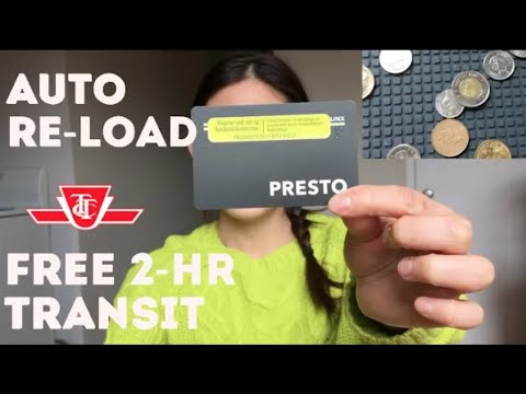 Presto Card for TTC |  Save time & money on transportation