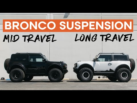 FORD BRONCO SUSPENSION KIT | Mid Travel vs Long Travel vs ProRunner