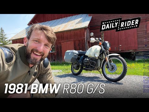 Zack reviews his dad’s 1981 BMW R 80 G/S in Vermont | Daily Rider