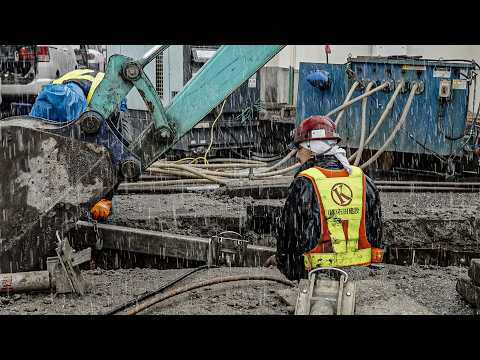 Men Behind Japan’s Sewer Infrastructure #Construction #Manhole