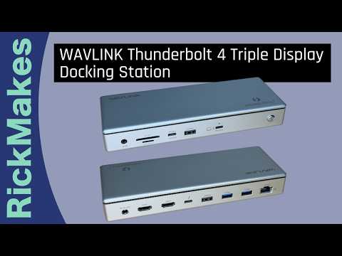 WAVLINK Thunderbolt 4 Triple Display Docking Station