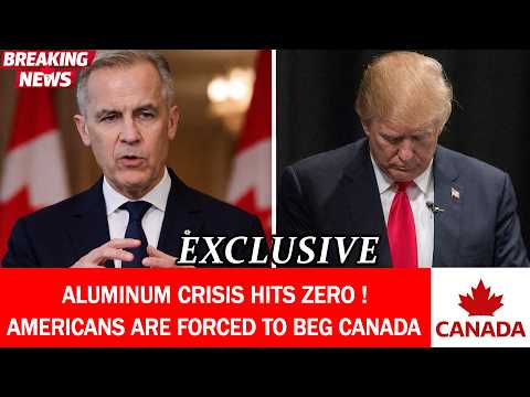 UNEXPECTED SHOCK: Trump Stunned as Aluminum Crisis Hits Zero, US BEGS CANADA β $300B at Risk