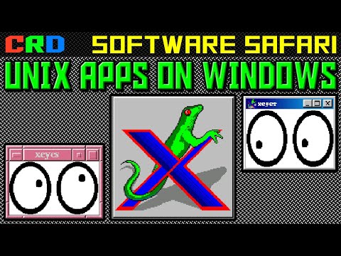 Xoftware: Unix apps on Windows