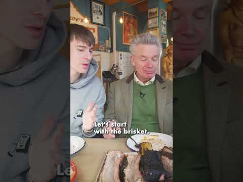 British Grandad tries Texas Brisket!