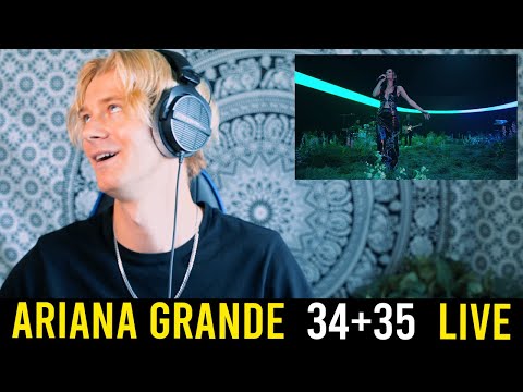 Producer Reacts to Ariana Grande - 34+35 (Official Live Performance)