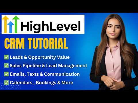 GoHighLevel CRM Tutorial & Full Demo: How to Manage Leads, Bookings & Communication