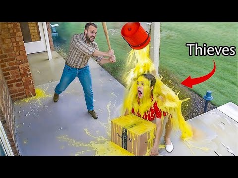 When Package Thieves Get BRUTAL Instant Karma | Dumbest Criminals Caught on Camera #1