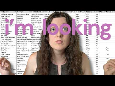 They’re showing famous people’s living rooms again