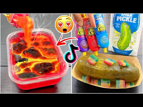 أغرب وصفات الانترنت😨! حلى البركان 😳🔥!