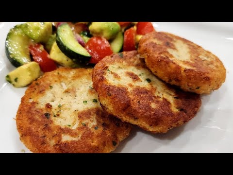 These Tuna and Potato Patties make the easiest meal // Tortitas de Atun ❤️